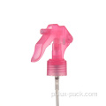 Zawór mini spust 24 410 PE Pink Pink Cała plastikowa kwadratowa dysza sprayer wyzwalacza